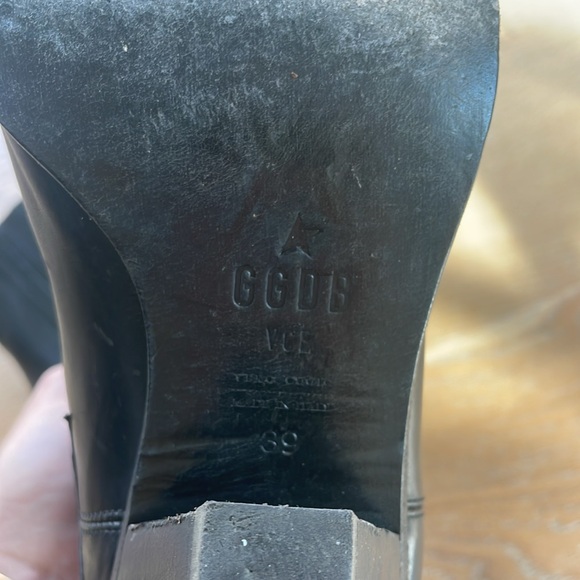 Golden Goose Sunset Western Boots in Embroidered Black Leather - Picture 8 of 10